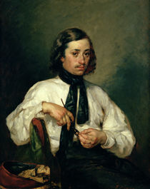 Portrait of Armand Ono, known as The Man with the Pipe von Jean-Francois Millet