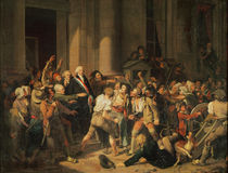 Act of Courage of Monsieur Defontenay von Louis Leopold Boilly