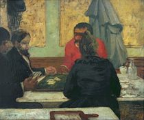Card Players, 1883 von Charles Cottet