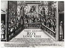 Louis XIV administering justice von French School