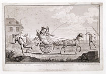 Caricature of the Nouveaux Riches by French School