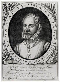Portrait of Roland de Lassus von Flemish School