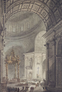 The Glowing Cross in St. Peter's by Charles Norry