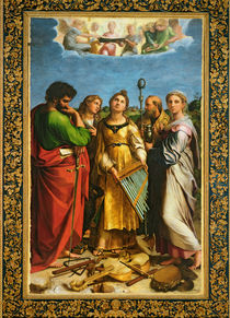 St. Cecilia surrounded by St. Paul von Raphael