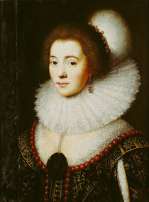 Amalia van Solms by Michiel Jansz. van Miereveld