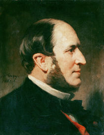 Baron Georges Eugene Haussmann 1867 by Adolphe Yvon