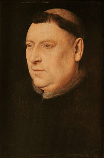 Portrait of a Monk by Flemish School