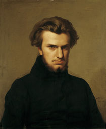 Portrait of Ambroise Thomas 1834 by Hippolyte Flandrin