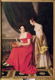 Madame Riesener and her Sister by Henri Francois Riesener