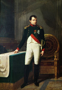 Portrait of Napoleon Bonaparte 1809 von Robert Lefevre