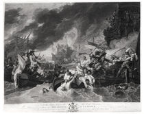 Battle of the Hague, 29th May 1692 von Benjamin West