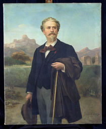 Portrait of Frederic Mistral 1885 by Felix Auguste Clement