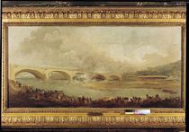 Unveiling of the Pont de Neuilly von Hubert Robert