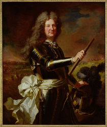 Portrait of Charles-Auguste de Matignon by Hyacinthe Francois Rigaud