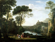 Landscape with the Nymph Egeria von Claude Lorrain