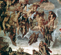 The Righteous Drawn up to Heaven von Michelangelo Buonarroti