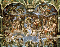 Last Judgement, from the Sistine Chapel by Michelangelo Buonarroti