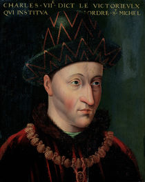 Portrait of Charles VII von French School