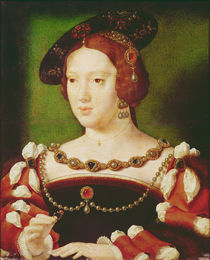Portrait of Eleanor of Hapsbourg von Joos van Cleve