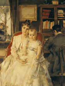 All Happiness c.1880 by Alfred Emile Stevens
