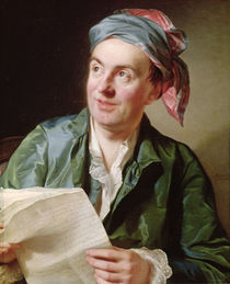 Portrait of Jean-Francois Marmontel 1767 von Alexander Roslin