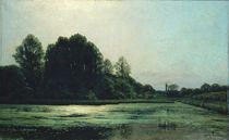 Landscape at Cernay, 1866 by Emile Adelard Breton