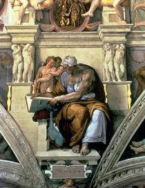 Sistine Chapel Ceiling: Cumaean Sibyl by Michelangelo Buonarroti