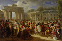 Entry of Napoleon I into Berlin von Charles Meynier