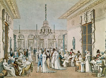The Cafe Frascati in 1807 by Philibert Louis Debucourt