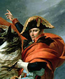 Napoleon Crossing the Alps on 20th May 1800 von Jacques Louis David