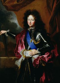 Portrait of Louis of France Duke of Burgundy von Hyacinthe Francois Rigaud