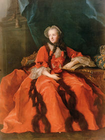 Portrait of Maria Leszczynska 1762 by Jean-Marc Nattier