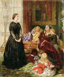 The Governess, 1860 von Emily Mary Osborn