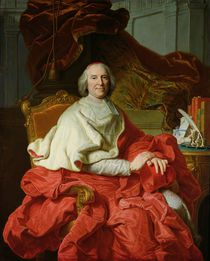 Andre Hercule de Fleury 1728 von Francois Stiemart