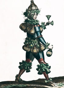 The Innkeeper, allegorical costume design von Bonnart