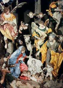 The Nativity, made in Naples by Italian School