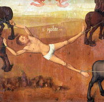 Martyrdom of St. Hippolytus by French School