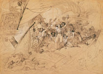 'Le Vengeur du Peuple' Sinking at the Battle of Ouessant by Louis Lafitte