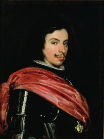 Portrait of Francesco I d'Este 1639 by Diego Rodriguez de Silva y Velazquez