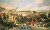 The Battle of Tetouan in 1860 by Vincente Gonzalez Palmaroli