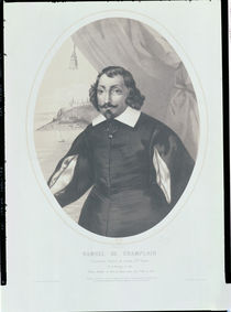 Samuel de Champlain 1854 by Louis Joseph Cesar Ducornet
