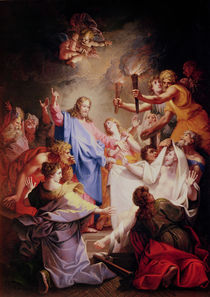 The Resurrection of Lazarus von Jean-Baptiste Corneille