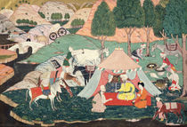 Encampment of a Prince by Turkish School
