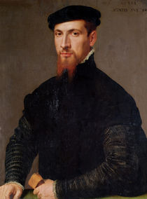 Portrait of Simon Renard 1553 by Giacomo Antonio Moro