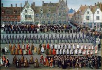 The Triumph of the Archduchess Isabella in the Ommegang in Brussels by Denys van Alsloot