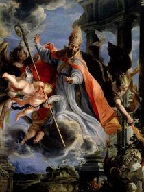 The Triumph of St. Augustine 1664 von Claudio Coello