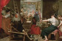 The Spinners, or The Fable of Arachne von Diego Rodriguez de Silva y Velazquez
