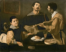 Three Musicians, 1618 von Diego Rodriguez de Silva y Velazquez