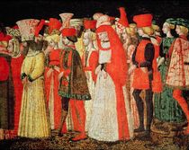 People of the Court of the Sforza Family by Bonifacio Bembo