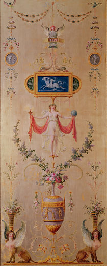Panel from the boudoir of Marie-Antoinette c.1786 by Richard Mique